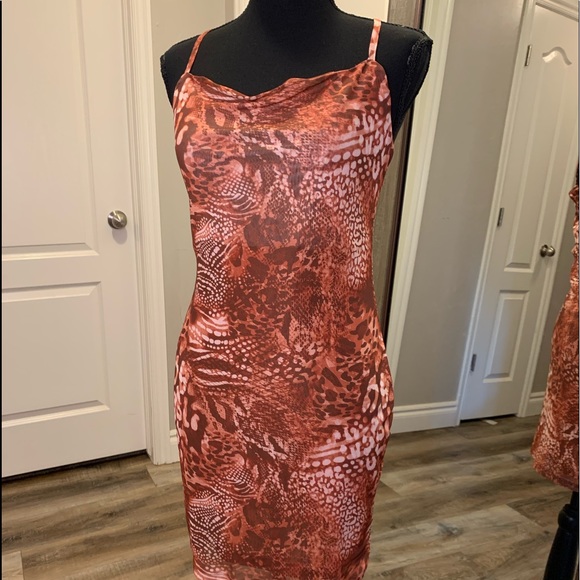 SHEIN Leopard Print Bodycon Dress - Picture 5 of 13
